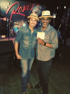 Darren Jay and Toronzo Cannon at Rosa's Lounge Chicago